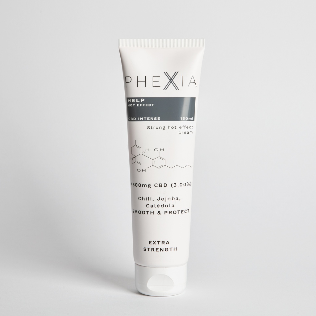 Help CBD body cream hot effect, 150 ml