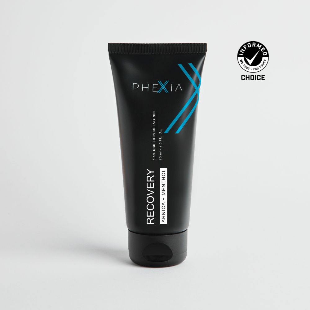 Recovery, crema de CBD y Melatonina con mentol 75ml